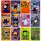 Wrapables Make Your Own Halloween Stickers, DIY Make a Face Sticker Sheets, Halloween Crafts and Activities, Party Favors (24 Sheets), Trick or Treat
